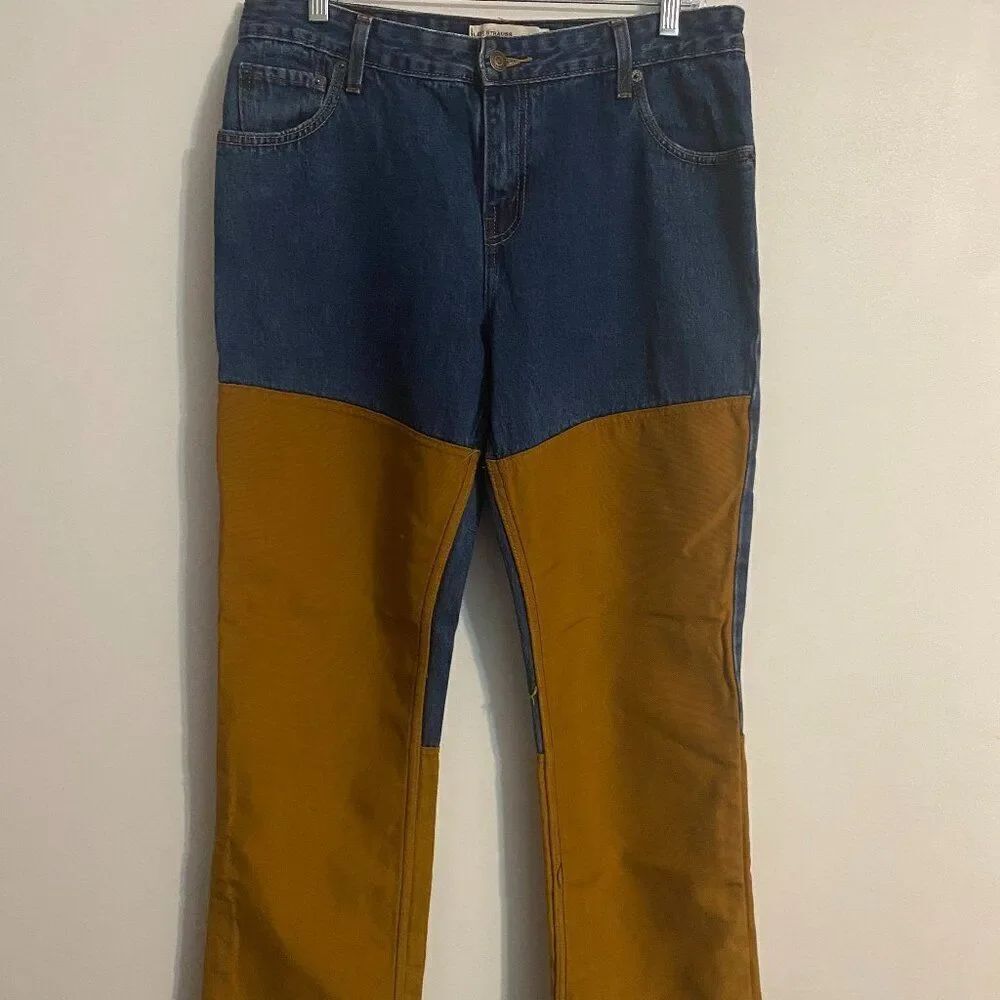 Signature by Levi Strauss Field Gear 5 pocket Mid Rise Straight jeans, size 12M